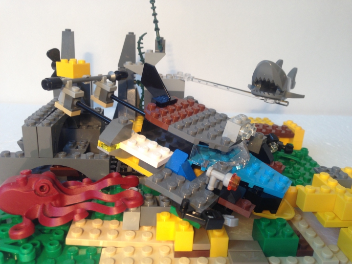 LEGO MOC - Погружение - В океанских глубинах