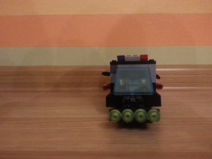 LEGO MOC - Погружение - Подводная полиция: Вид спереди