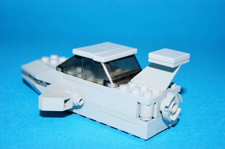 LEGO MOC - Погружение - Подводный аппарат класса 'Акула'