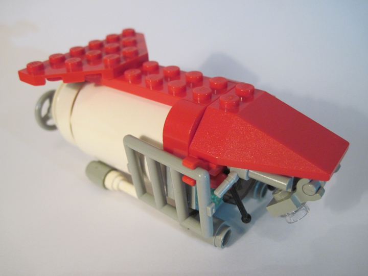 LEGO MOC - Погружение - Глубоководный обитаемый аппарат 'Мир-3'