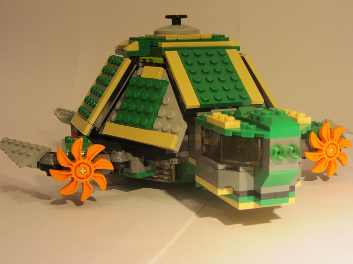 LEGO MOC - Погружение - Тортилус: Общий вид 1\4