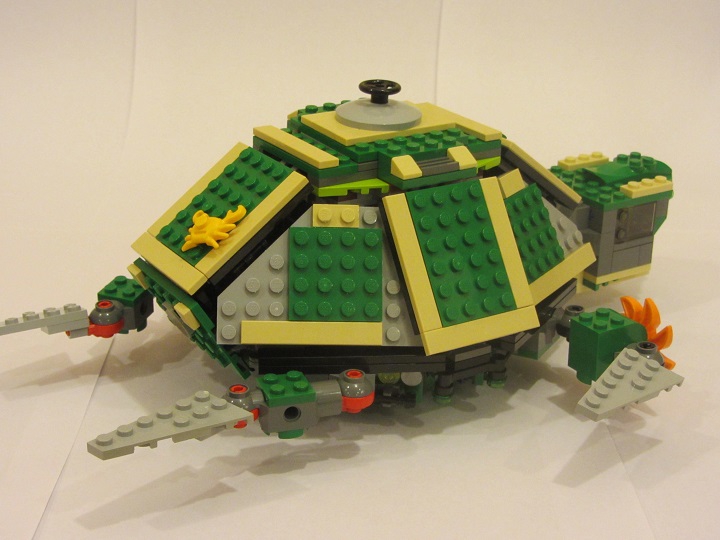 LEGO MOC - Погружение - Тортилус: Общий вид 2\4