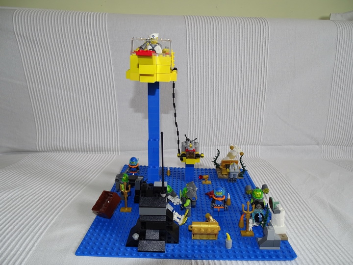 LEGO MOC - Погружение - Исследование подводного дна