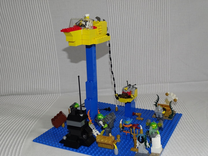 LEGO MOC - Погружение - Исследование подводного дна