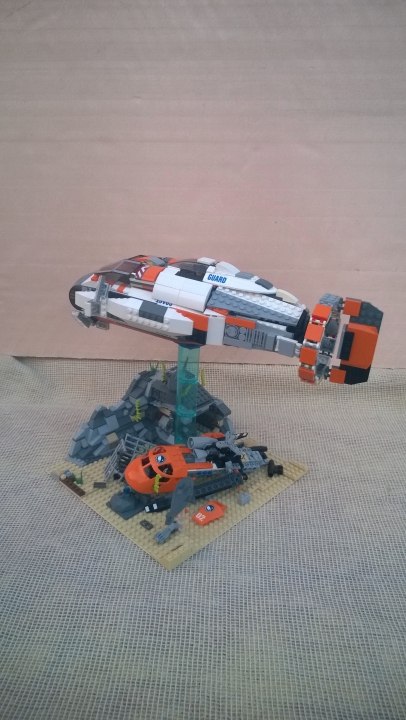 LEGO MOC - Погружение - Sea Nebuchadnezzar