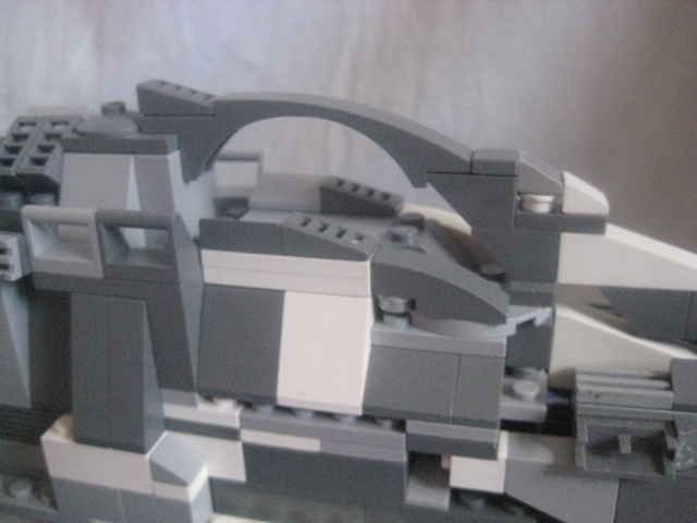 LEGO MOC - Погружение - Наутилус - подвижный в подвижном: Гребень.
