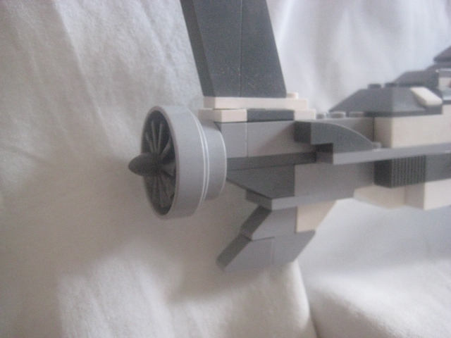 LEGO MOC - Погружение - Наутилус - подвижный в подвижном: Винт и плавник.