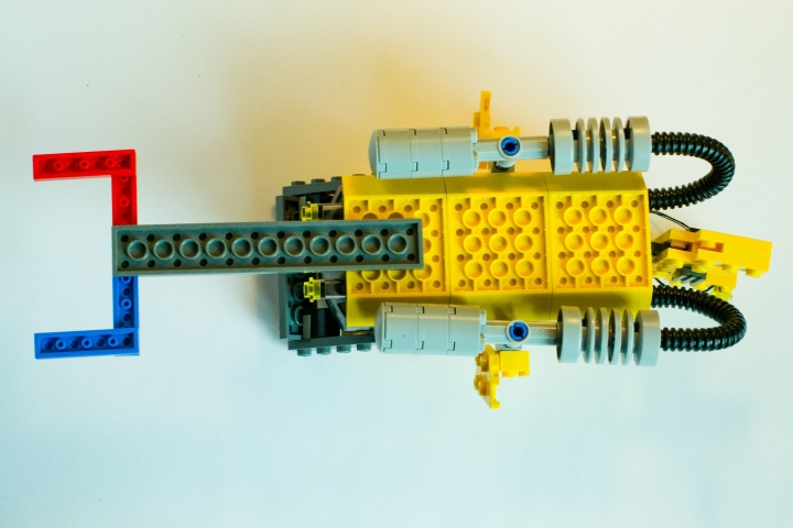 LEGO MOC - Погружение - ПОДВОДНАЯ ЛОДКА СПАСАТЕЛЕЙ: Вид снизу