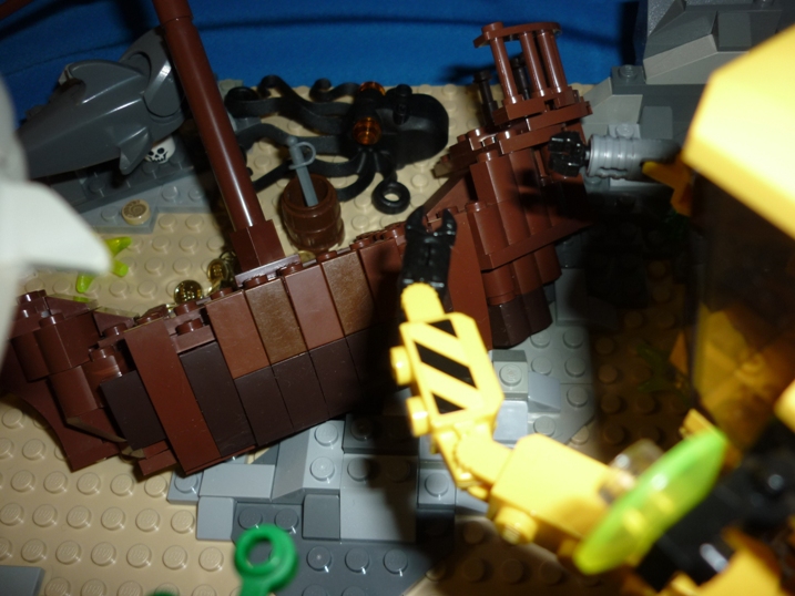 LEGO MOC - Погружение - 'Поиск сокровищ' 