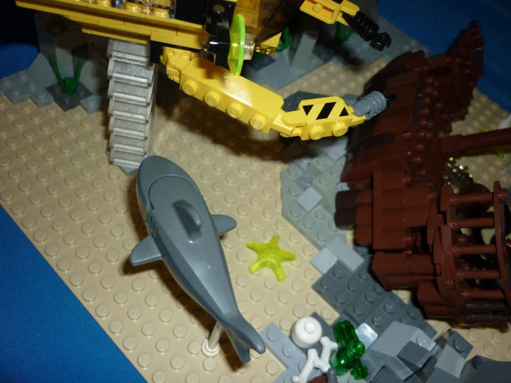 LEGO MOC - Погружение - 'Поиск сокровищ' 