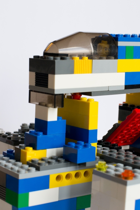 LEGO MOC - Погружение - ПОДВОДНАЯ СТАНЦИЯ ДЛЯ ИССЛЕДОВАНИЯ ОКЕАНА: Кабина подводной лодки крупным планом