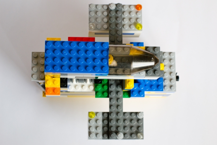 LEGO MOC - Погружение - ПОДВОДНАЯ СТАНЦИЯ ДЛЯ ИССЛЕДОВАНИЯ ОКЕАНА: Вид сверху
