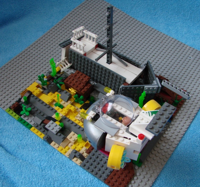 LEGO MOC - Погружение - Вперед, за сокровищами!: Нужно подплыть поближе.