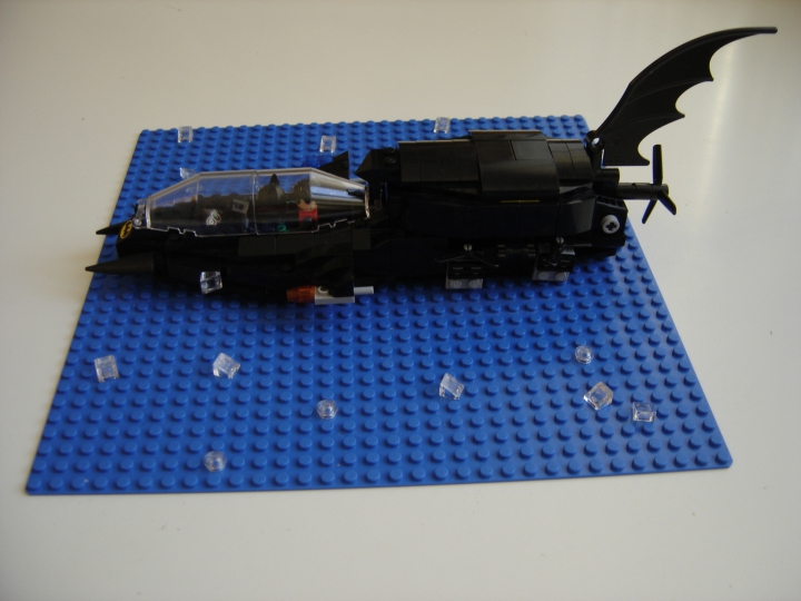 LEGO MOC - Погружение - Подводная лодка Бэтмена: Подводная лодка отправляется в разведывательный поиск.
