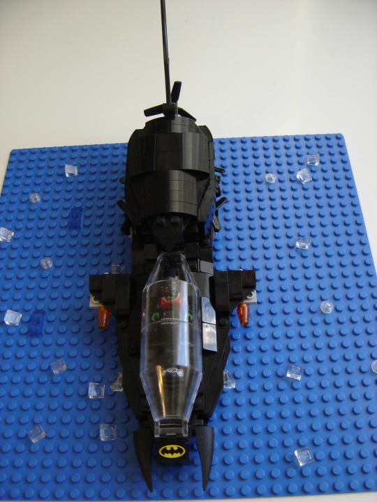LEGO MOC - Погружение - Подводная лодка Бэтмена: Вид сверху