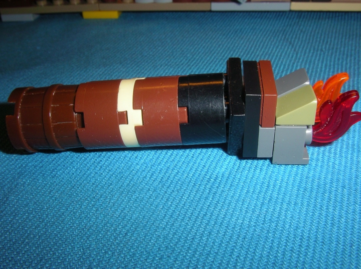 LEGO MOC - Погружение - Пвпл-первая военная подводная лодка: Пушечка.