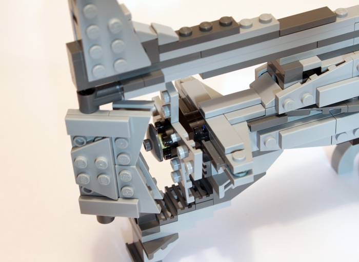 LEGO MOC - Погружение - Наутилус: Мощный гребной винт разгоняет машину до невероятных скоростей.