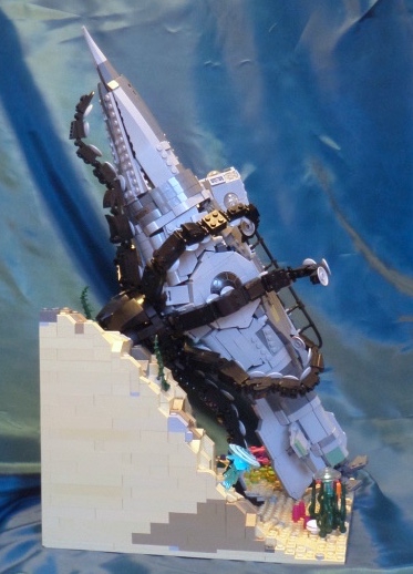 LEGO MOC - Погружение - В объятиях спрута