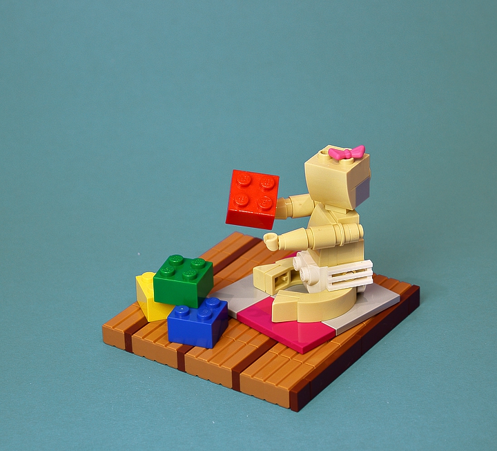 LEGO MOC - Битва Мастеров 'В кубе' - Я не мастер, я только учусь!