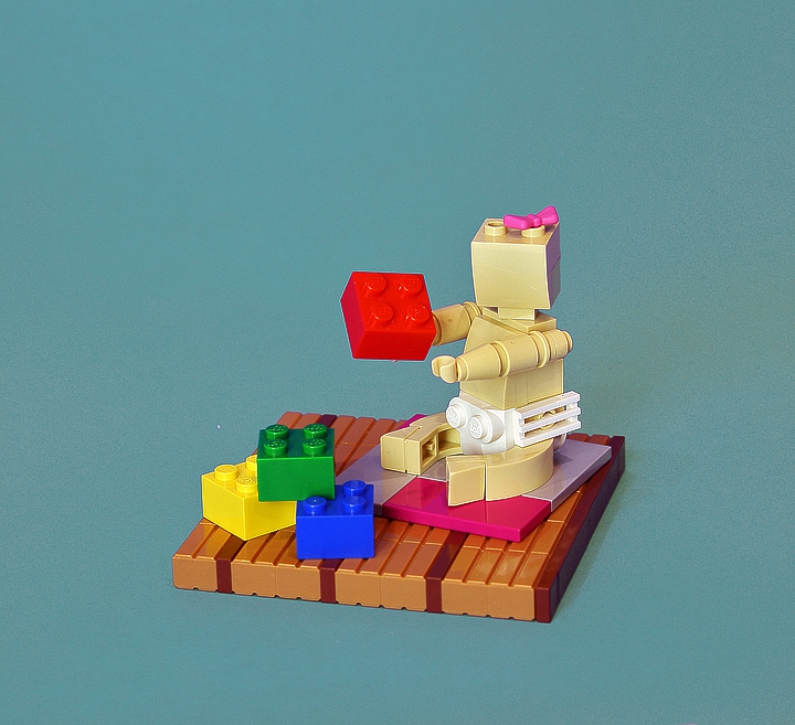 LEGO MOC - Битва Мастеров 'В кубе' - Я не мастер, я только учусь!