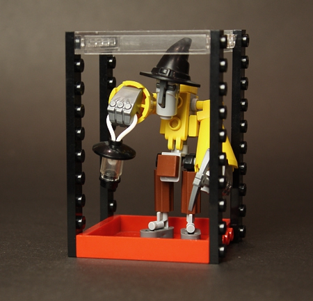 LEGO MOC - Битва Мастеров 'В кубе' - Конструктор Кошмаров: Я могу принимать любое обличье и становиться любого размера...