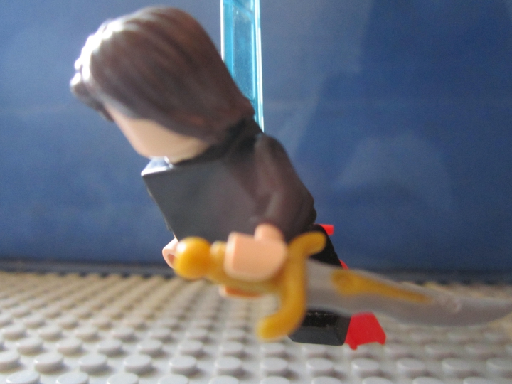 LEGO MOC - Битва Мастеров 'В кубе' - Бой со спрутами.: Ихтиандр без спрута.
