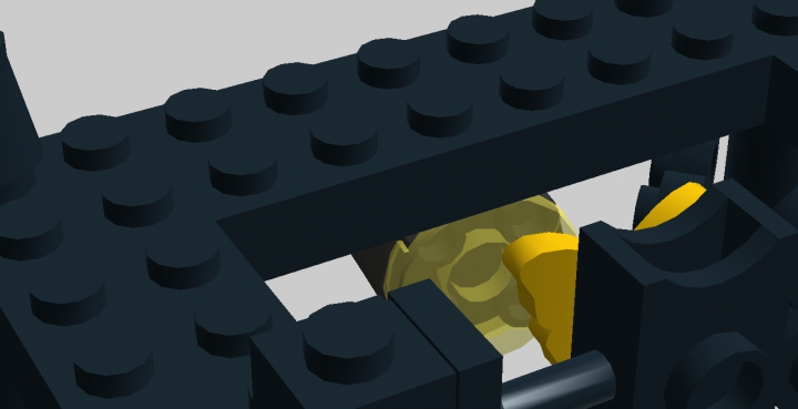 LEGO MOC - Битва Мастеров 'В кубе' - КИНОСТУДИЯ: Здесь виден прожектор и вторая камера, которая находится справа. 