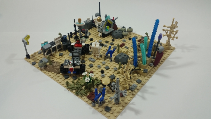 LEGO MOC - Инопланетная жизнь - Контакт состоится!
