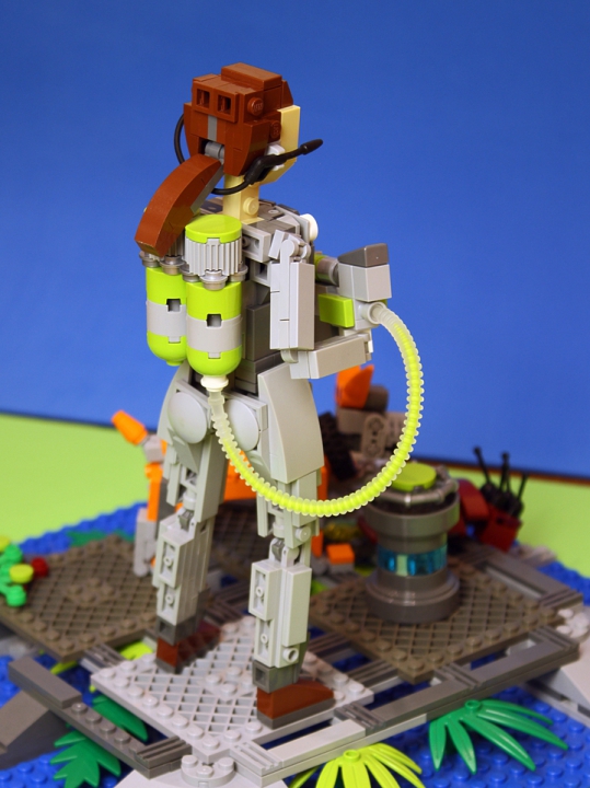 LEGO MOC - Инопланетная жизнь - Грязная работа
