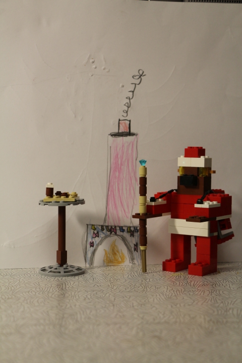 LEGO MOC - Новогодний Кубик 2016 - Санта Винни-Пух Клаус