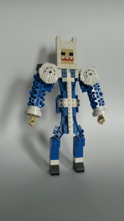 LEGO MOC - Новогодний Кубик 2016 - Finn the Sneguro4ka: при загрузке чет перевернулся 