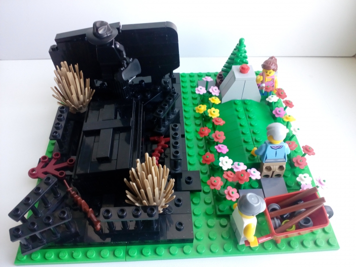 LEGO MOC - Радости и Горести Великой Победы - Память. День сегодняшний...