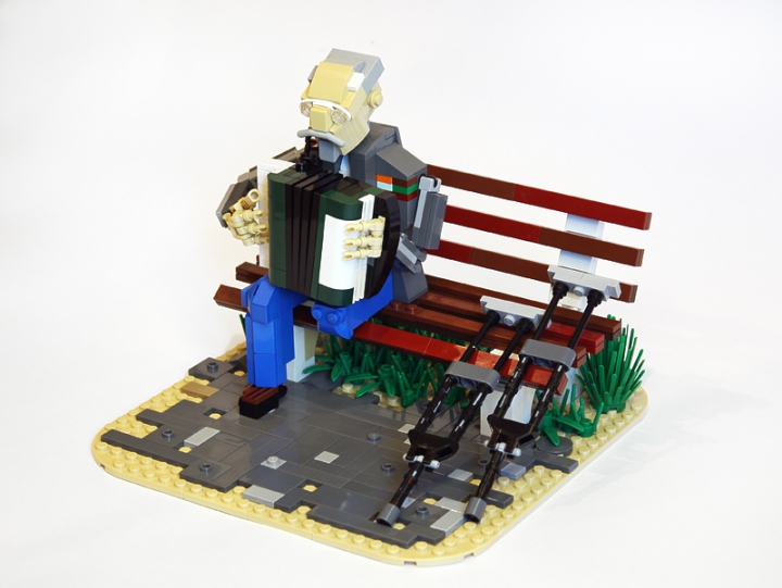 LEGO MOC - Радости и Горести Великой Победы - Ветеран
