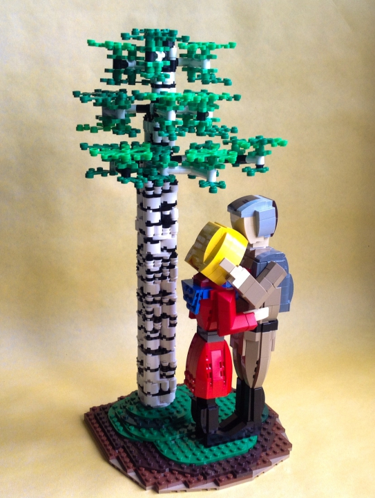 LEGO MOC - Радости и Горести Великой Победы - Живой. Вернулся. Дождалась. (версия)