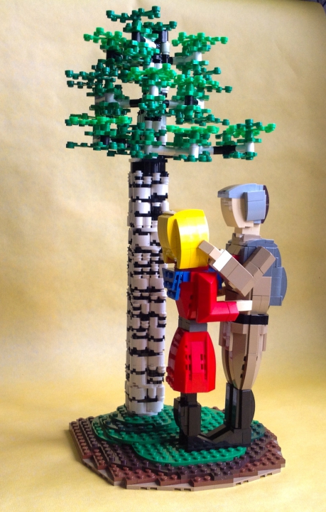 LEGO MOC - Радости и Горести Великой Победы - Живой. Вернулся. Дождалась. (версия)