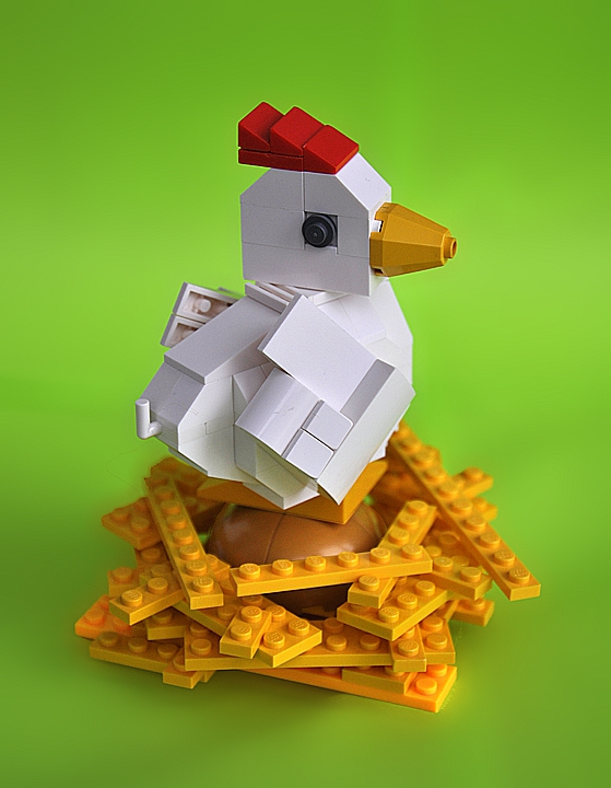 LEGO MOC - Чудеса русских сказок - Курочка Ряба