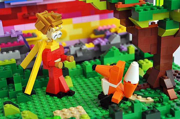 LEGO MOC - Чудеса русских сказок - Пожалуйста, приручи меня!