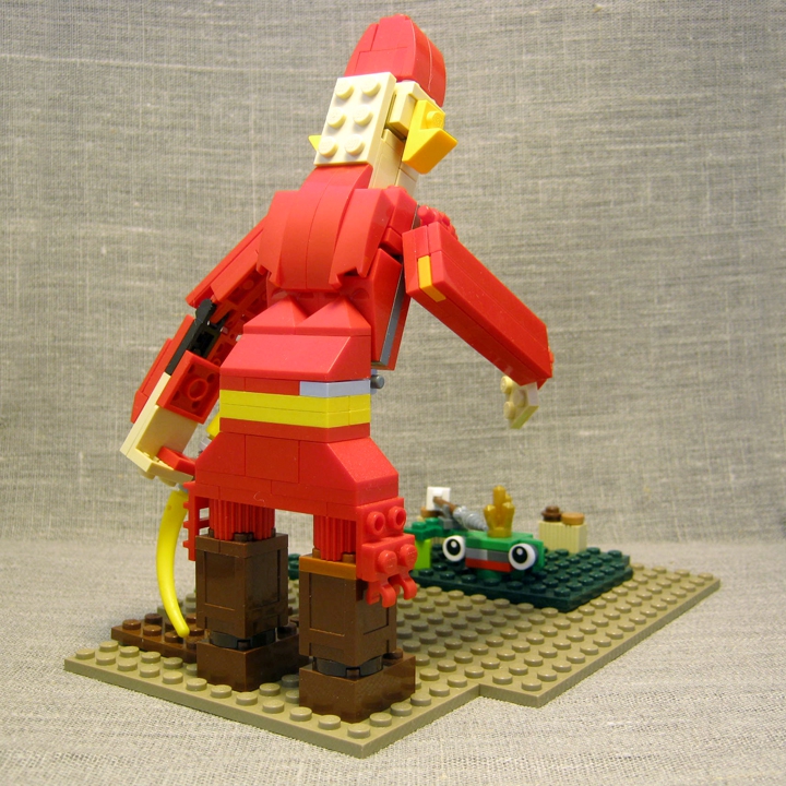 LEGO MOC - Чудеса русских сказок - Иллюстрация к сказке Царевна-лягушка
