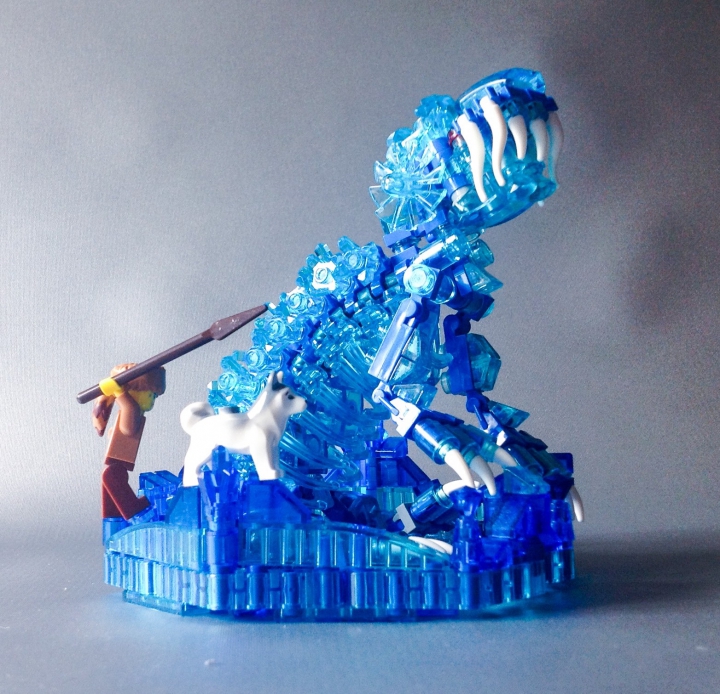 LEGO MOC - Битва Мастеров 2016 - Охота на ледяного