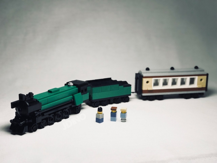 LEGO MOC - Конкурс миниатюр. ИЗУМРУДНАЯ НОЧЬ - Emerald Night