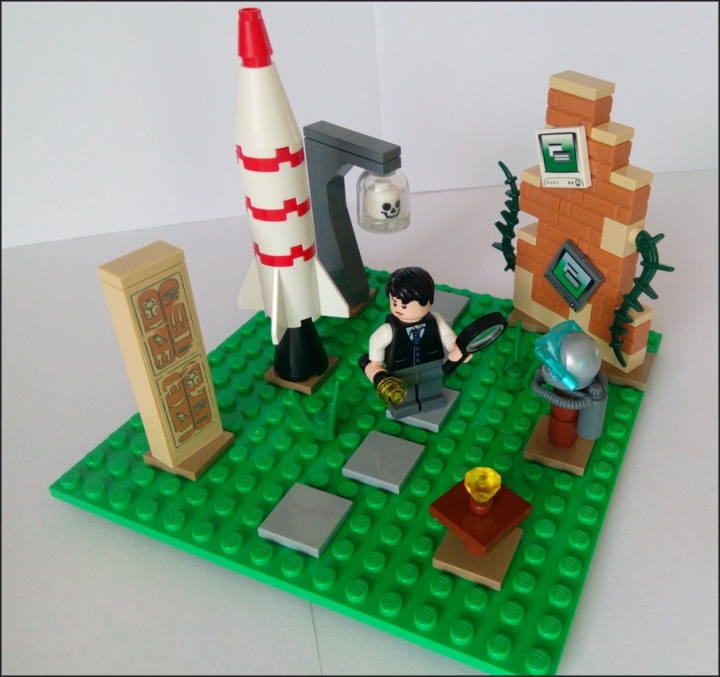 LEGO MOC - Конкурс Детективов - Чертоги разума