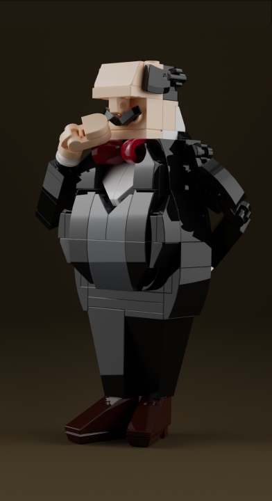 LEGO MOC - Конкурс Детективов - Всё дело в маленьких серых клеточках