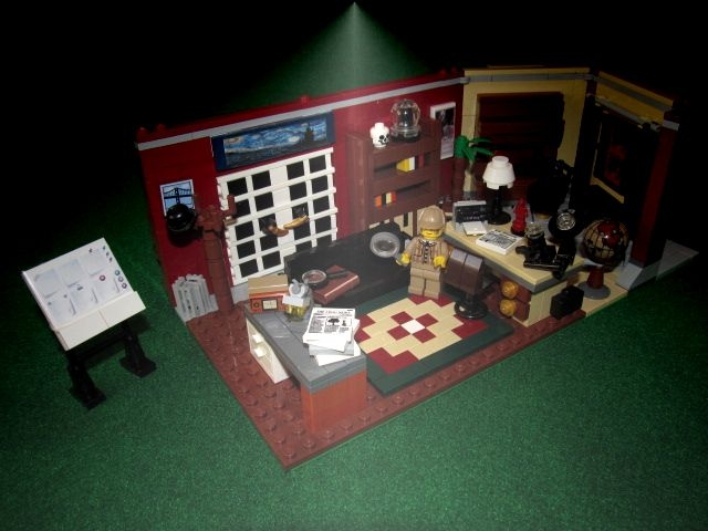 LEGO MOC - Конкурс Детективов - Детективное агенство 'Лунный свет'.