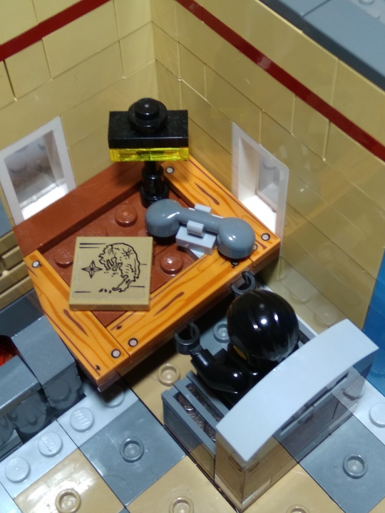 LEGO MOC - Конкурс Детективов - Офис детектива: Детектив на работе 