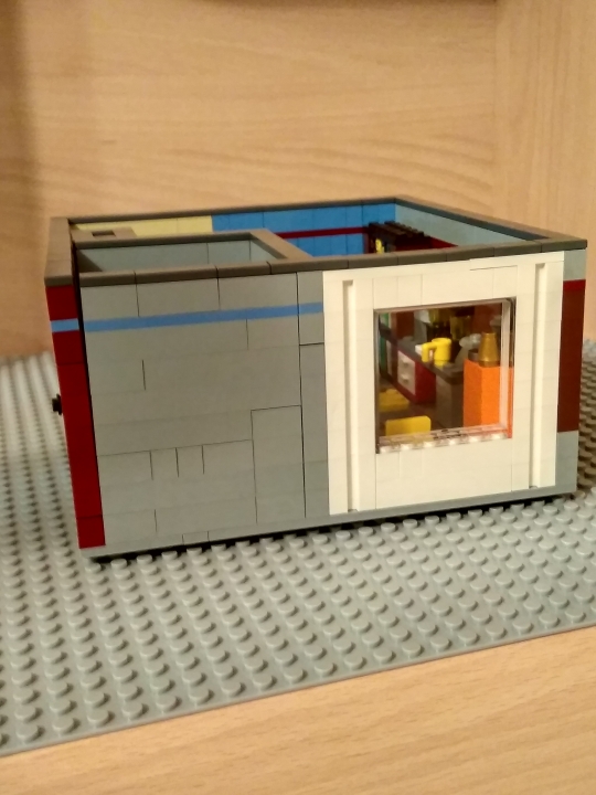 LEGO MOC - Конкурс Детективов - Офис детектива: Вид с другой стороны 