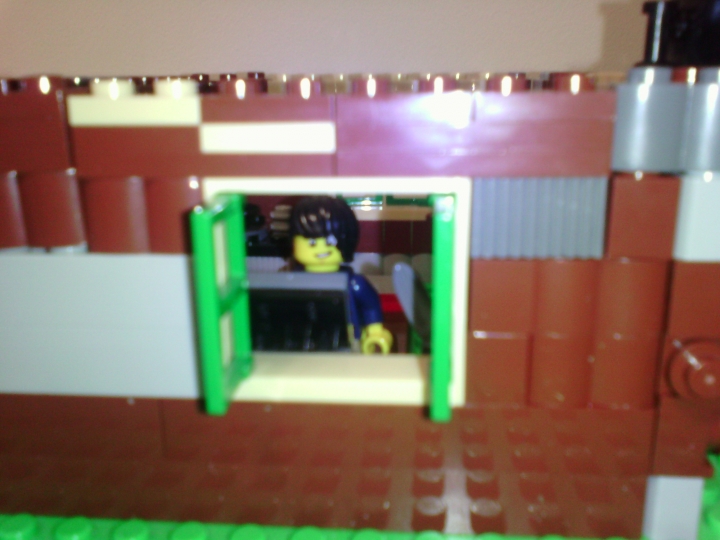 LEGO MOC - Конкурс Детективов - Райское яблоко: на улице было жарко он открыл окно