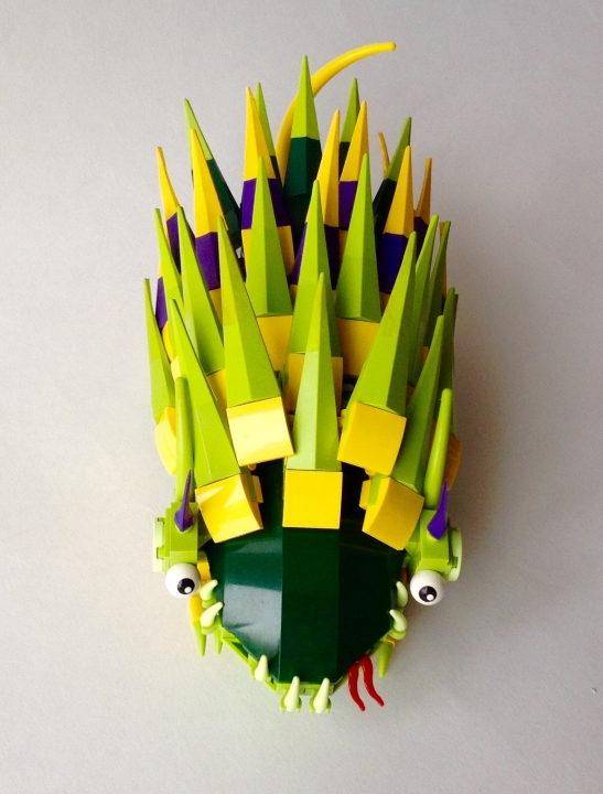 LEGO MOC - Фантастические твари и кто их фантазирует - Фантастический зверек.