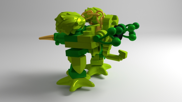 LEGO MOC - Фантастические твари и кто их фантазирует - Куфр и Охакат.