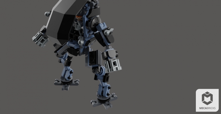 LEGO MOC - 16x16: Mech - Легкий боевой мех 'Триумф-5'