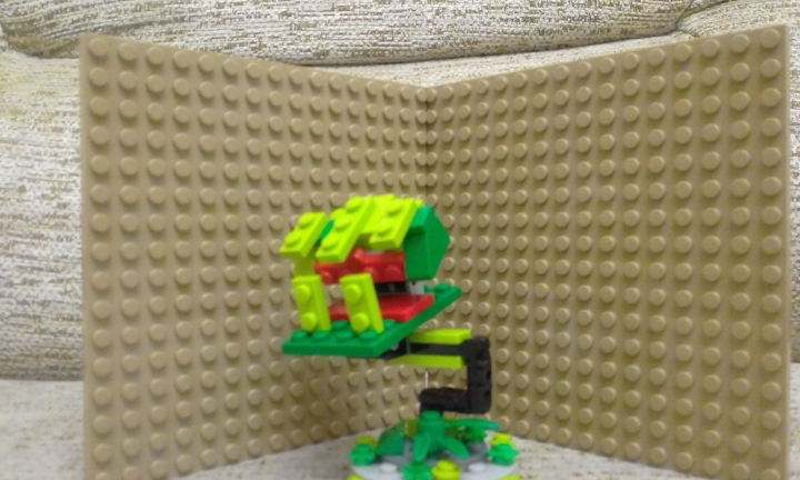 LEGO MOC - 16x16: Ботаника - Венерина мухоловка : Венерина мухоловка 